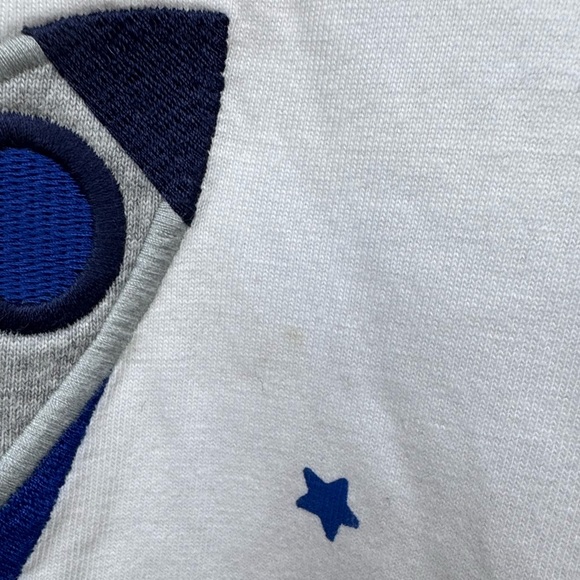 Gymboree White Tee with Rainbow Rocket Design size 12 - Picture 8 of 8